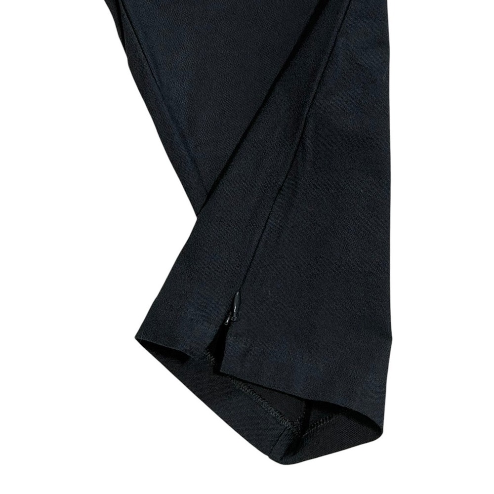Eileen Fisher Women's Black Viscose Blend Slim Ankle Pants Side Zip Size Small - Picture 2 of 9